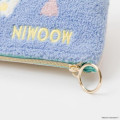 Japan Moomin Sagara Embroidery Trapezoid Pouch - Moomintroll - 5