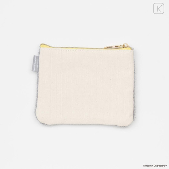 Japan Moomin Sagara Embroidery Mini Flat Pouch - Hattifatteners - 2