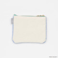 Japan Moomin Sagara Embroidery Mini Flat Pouch - Moomintroll - 2
