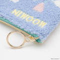 Japan Moomin Sagara Embroidery Mini Flat Pouch - Moomintroll - 4