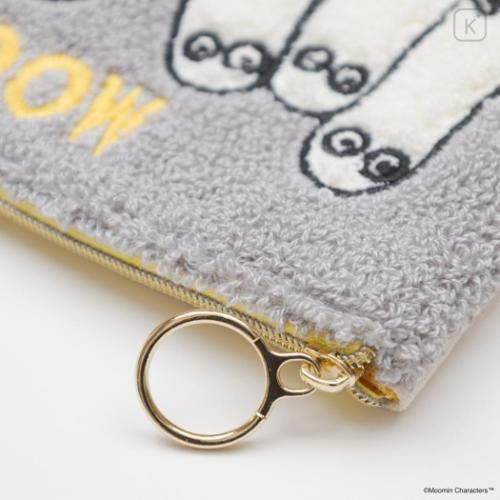 Japan Moomin Sagara Embroidery Flat Pouch - Hattifatteners - 4