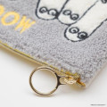 Japan Moomin Sagara Embroidery Flat Pouch - Hattifatteners - 4