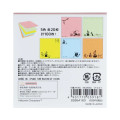 Japan Moomin Tack Memo Sticky Notes - Little My : Colors A - 2