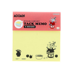 Japan Moomin Tack Memo Sticky Notes - Little My : Colors B