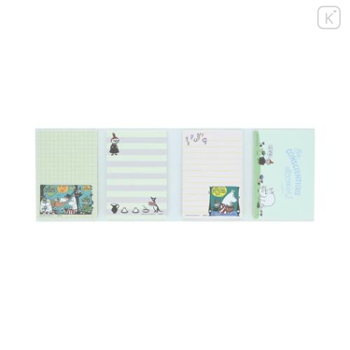 Japan Moomin Flip-Up Memo Pad - Little My & Moomintroll - 4