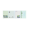 Japan Moomin Flip-Up Memo Pad - Little My & Moomintroll - 4