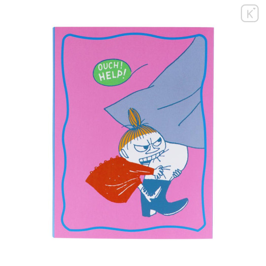 Japan Moomin Flip-Up Memo Pad - Little My - 1
