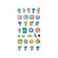 Japan Peanuts Marshmallow Sticker - Snoopy : Green - 2