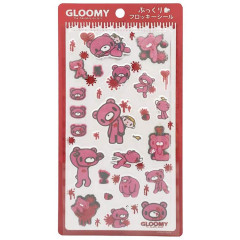 Japan Gloomy Bear Puffy Flock Sticker