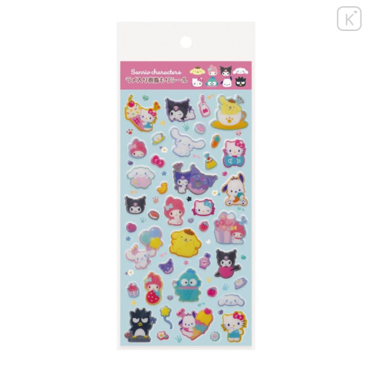Japan Sanrio Glitter Resin Sticker - Simple and Cute - 1