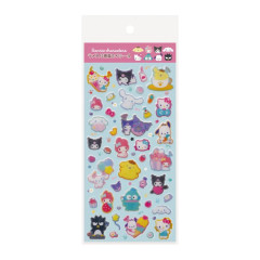 Japan Sanrio Glitter Resin Sticker - Simple and Cute