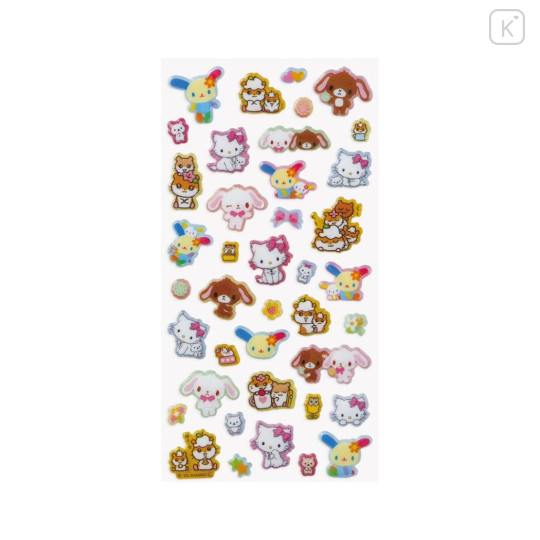 Japan Sanrio Glitter Resin Sticker - Heisei - 2