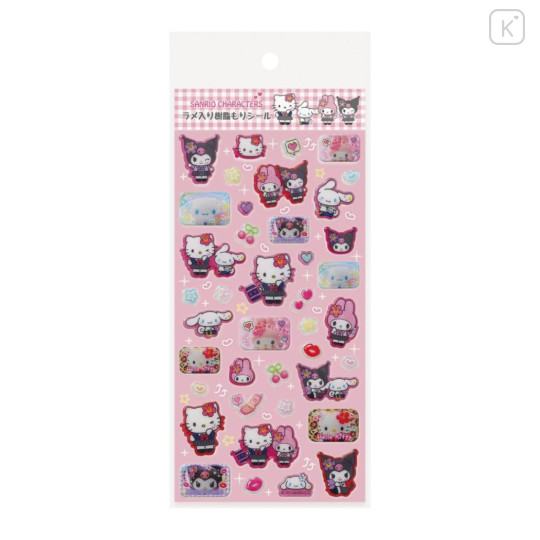 Japan Sanrio Glitter Resin Sticker - Heisei Kogal - 1