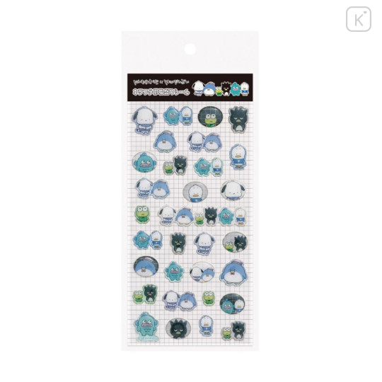 Japan Sanrio Glitter Resin Sticker - Nishimura Yuji × Hapidanbui A - 1