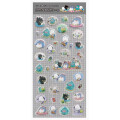 Japan Sanrio Glitter Resin Sticker - Nishimura Yuji × Hapidanbui B - 1