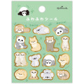 Japan Hallmark Fluffy Flocked Sticker - Animal - 1