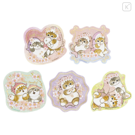 Japan Mofusand Sticker Set - Sakura Shark Cat - 1