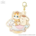 Japan Mofusand × Sanrio Trading Marble Acrylic Charm Box Set - 4
