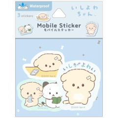 Japan San-X Mobile Sticker Pack - Ishiyowa-chan