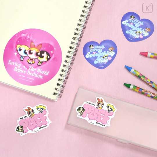Japan The Powerpuff Girls Mobile Sticker Pack - A - 4