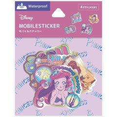 Japan Disney Mobile Sticker Pack - Disney Princess