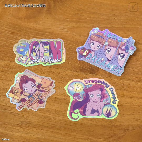Japan Disney Mobile Sticker Pack - Disney Princess - 3