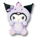 Japan Sanrio Plush Backpack - Kuromi : Dinosaur - 2