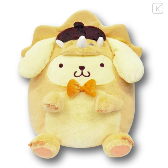 Japan Sanrio Plush Backpack - Pompompurin : Dinosaur - 2