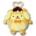 Japan Sanrio Plush Pouch & Bag Charm - Pompompurin : Dinosaur - 2