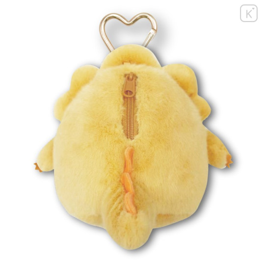 Japan Sanrio Plush Pouch & Bag Charm - Pompompurin : Dinosaur - 3