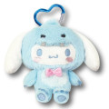 Japan Sanrio Plush Pouch & Bag Charm - Cinnamoroll : Dinosaur - 2