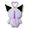 Japan Sanrio Plush Pouch & Bag Charm - Kuromi : Dinosaur - 3