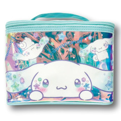 Japan Sanrio Vanity Pouch - Cinnamoroll : Aurora Sparkling Face