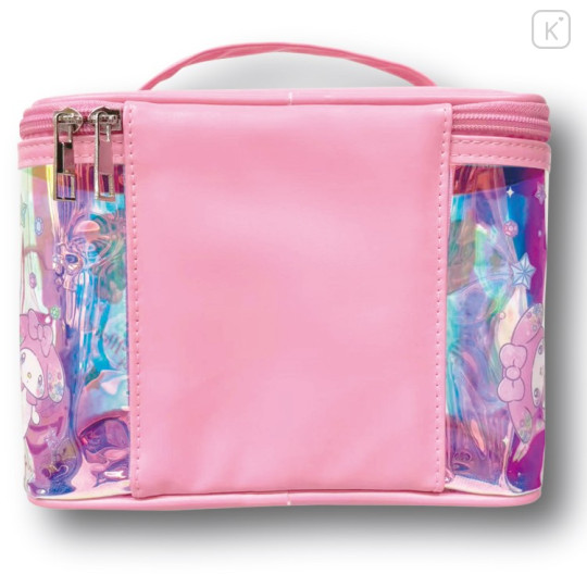 Japan Sanrio Vanity Pouch - My Melody : Aurora Sparkling Face - 2