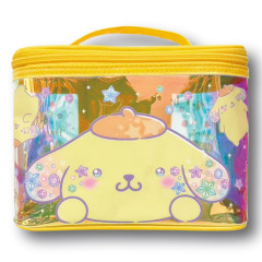 Japan Sanrio Vanity Pouch - Pompompurin : Aurora Sparkling Face