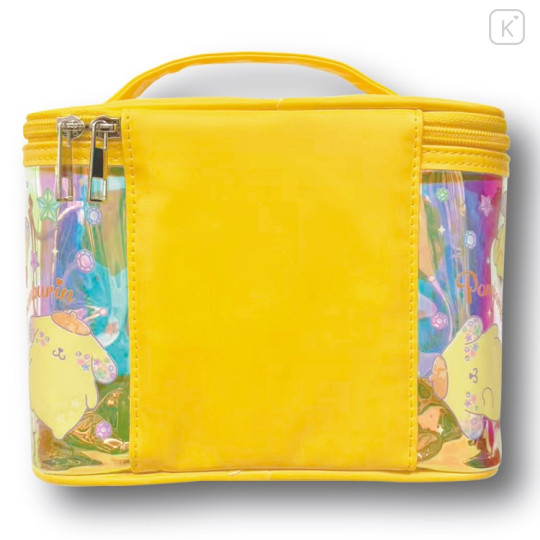 Japan Sanrio Vanity Pouch - Pompompurin : Aurora Sparkling Face - 2