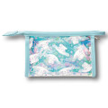 Japan Sanrio Aurora Clear Cosmetic Pouch - Cinnamoroll : Sparkling Face - 2