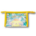 Japan Sanrio Aurora Clear Cosmetic Pouch - Pompompurin : Sparkling Face - 1