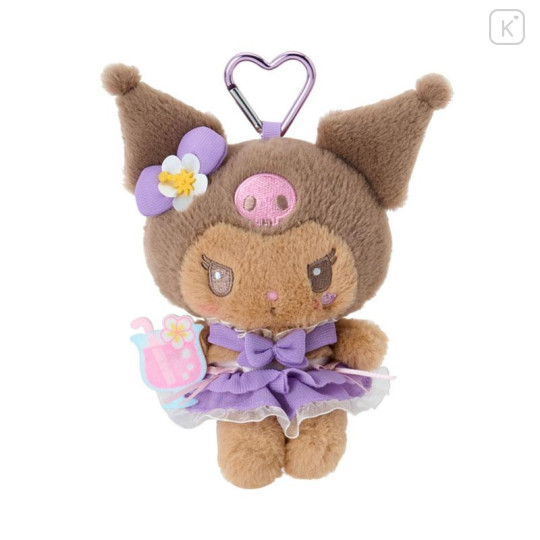 Japan Sanrio Original Mascot Holder - Kuromi : Sparkling Summer Pool Tan Sunburned - 1