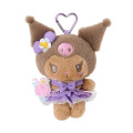 Japan Sanrio Original Mascot Holder - Kuromi : Sparkling Summer Pool Tan Sunburned - 1