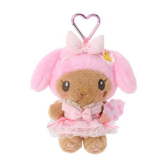 Japan Sanrio Original Mascot Holder - My Melody : Sparkling Summer Pool Tan Sunburned