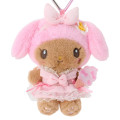 Japan Sanrio Original Mascot Holder - My Melody : Sparkling Summer Pool Tan Sunburned - 2
