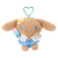 Japan Sanrio Original Mascot Holder - Cinnamoroll : Sparkling Summer Pool Tan Sunburned - 2