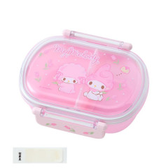 Japan Sanrio Original Bento Lunch Box 360ml - My Melody & My Sweet Piano : Tulip Pink