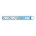 Japan Sanrio Original Bamboo Chopsticks 16.5cm with Case - Cinnamoroll : Milk Star Blue - 1