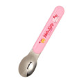 Japan Sanrio Original Bento Lunch Cutlery Set Spoon Fork - Hello Kitty & Tiny Chum : Cherry Pink - 4
