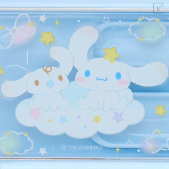 Japan Sanrio Original Bento Lunch Cutlery Set Spoon Fork - Cinnamoroll : Milk Star Blue - 5