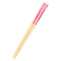 Japan Sanrio Original Bento Lunch Cutlery Set Spoon Fork Chopstick - Hello Kitty & Tiny Chum : Cherry Pink - 5