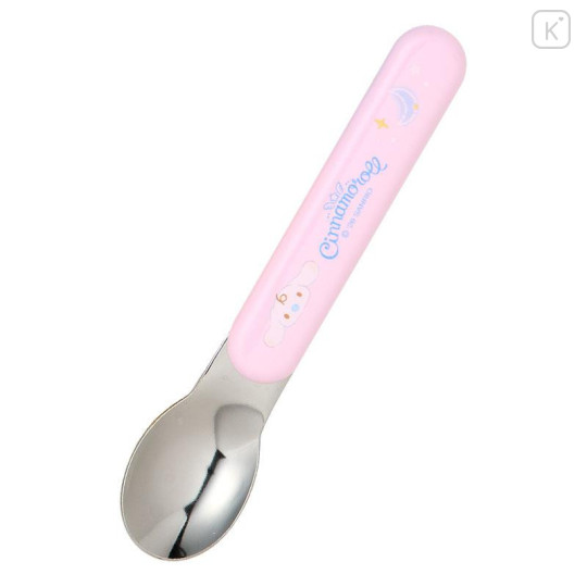 Japan Sanrio Original Bento Lunch Cutlery Set Spoon Fork Chopstick - Cinnamoroll : Milk Star Blue - 4
