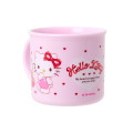 Japan Sanrio Original Plastic Cup - Hello Kitty & Tiny Chum : Cherry Pink - 2